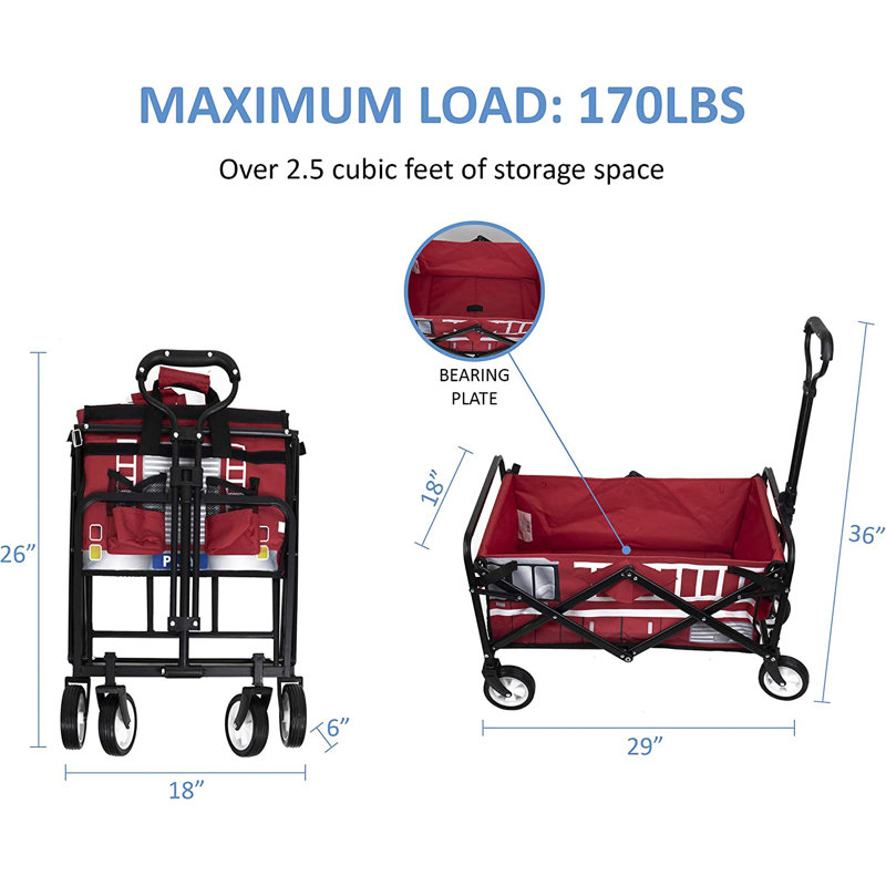 ColorLife Outdoor Heavy Duty Collapsible Bags & Storage Wayfair